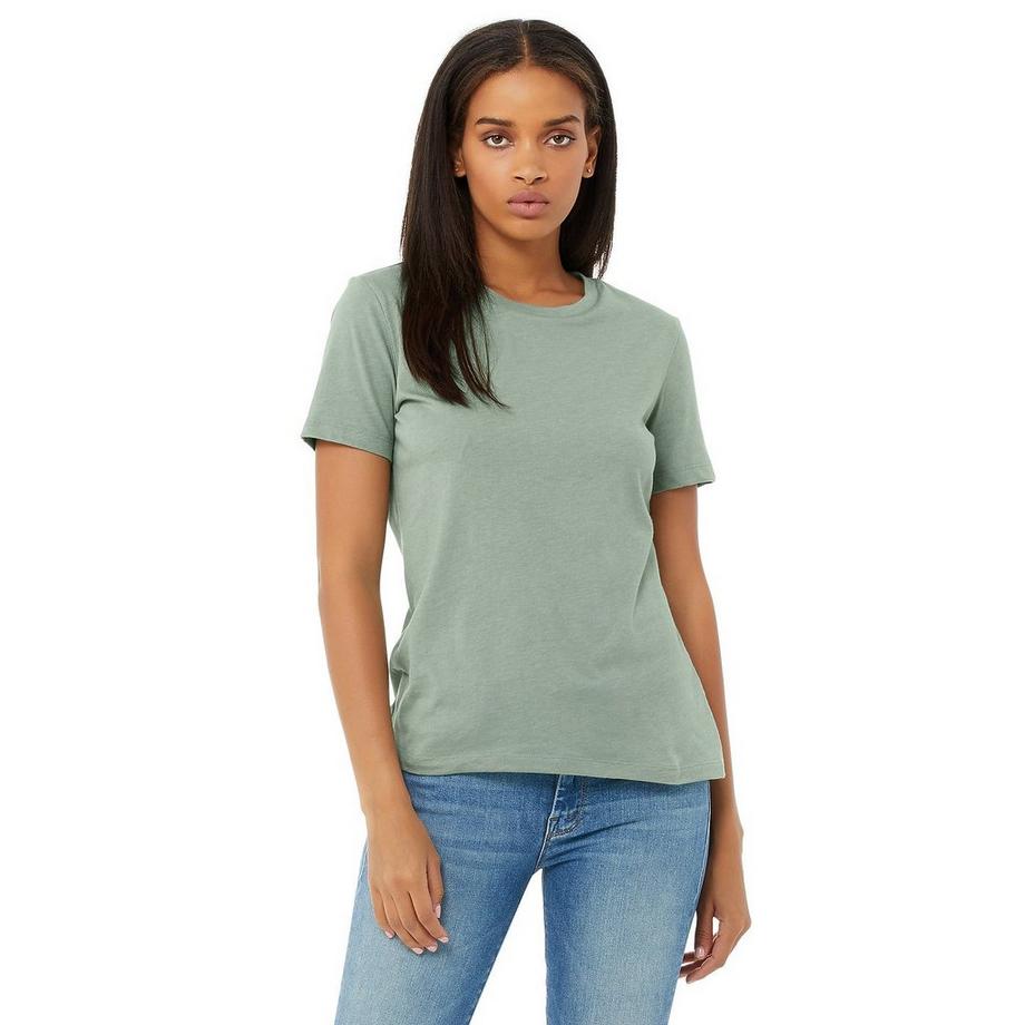 Bella + Canvas T-Shirt Chiné Manches Courtes Col Rond  