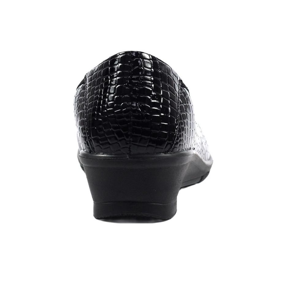 Lunar Winnie Kunstleder Keilabsatzschuhe  