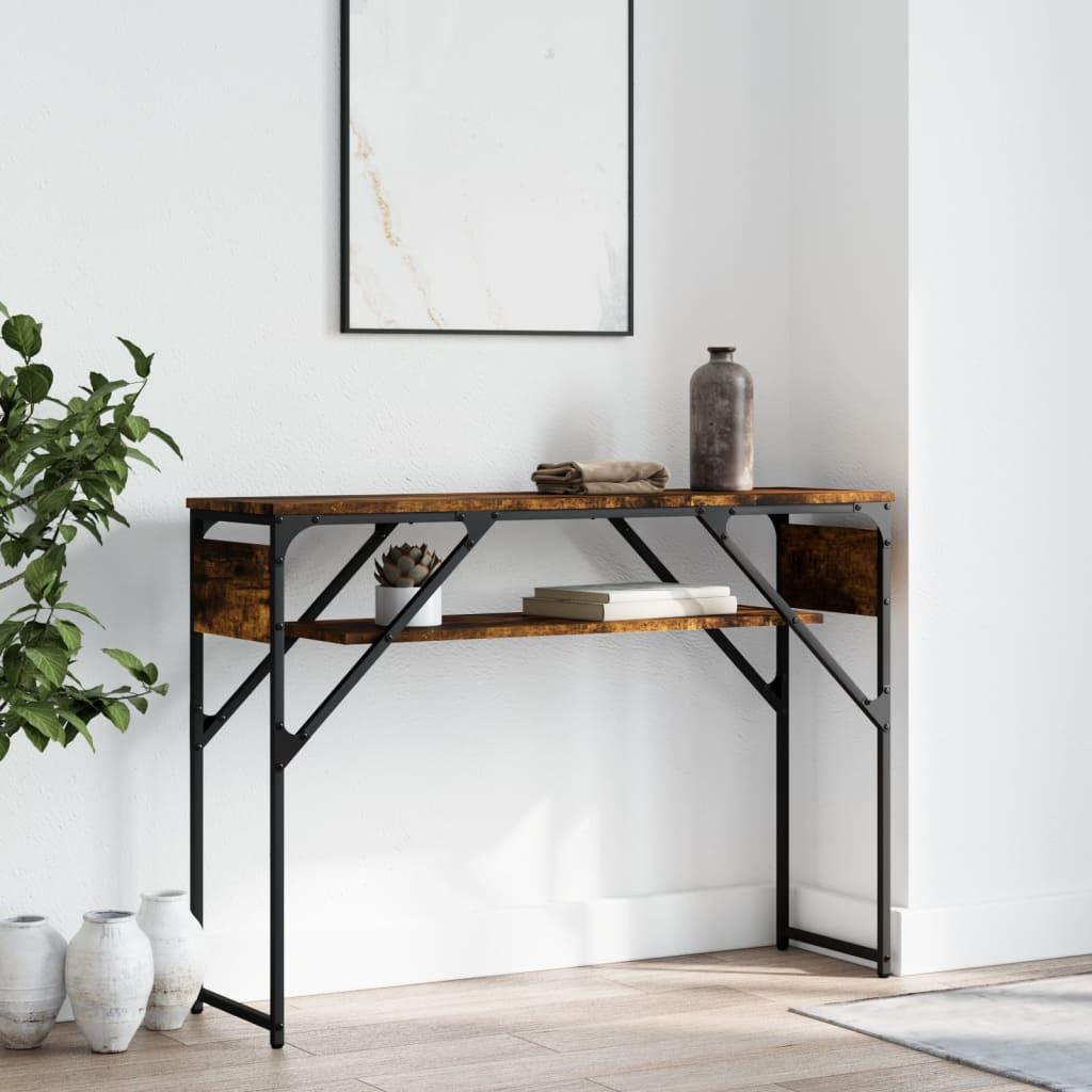 VidaXL Table console bois d'ingénierie  