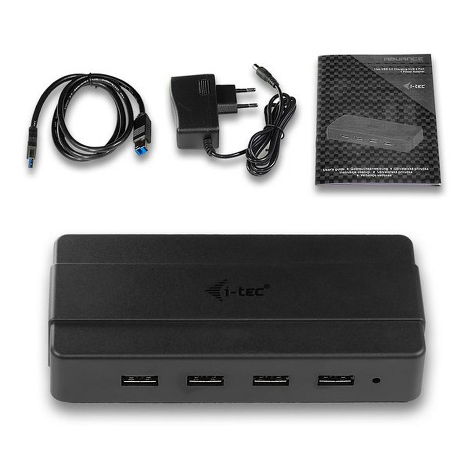 i-tec  i-tec USB 3.0 Charging HUB 4 Port + Power Adapter 