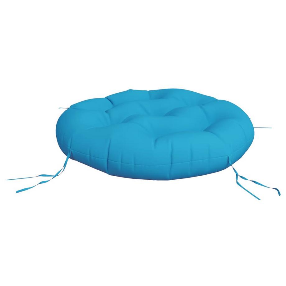 VidaXL Coussin rond tissu  