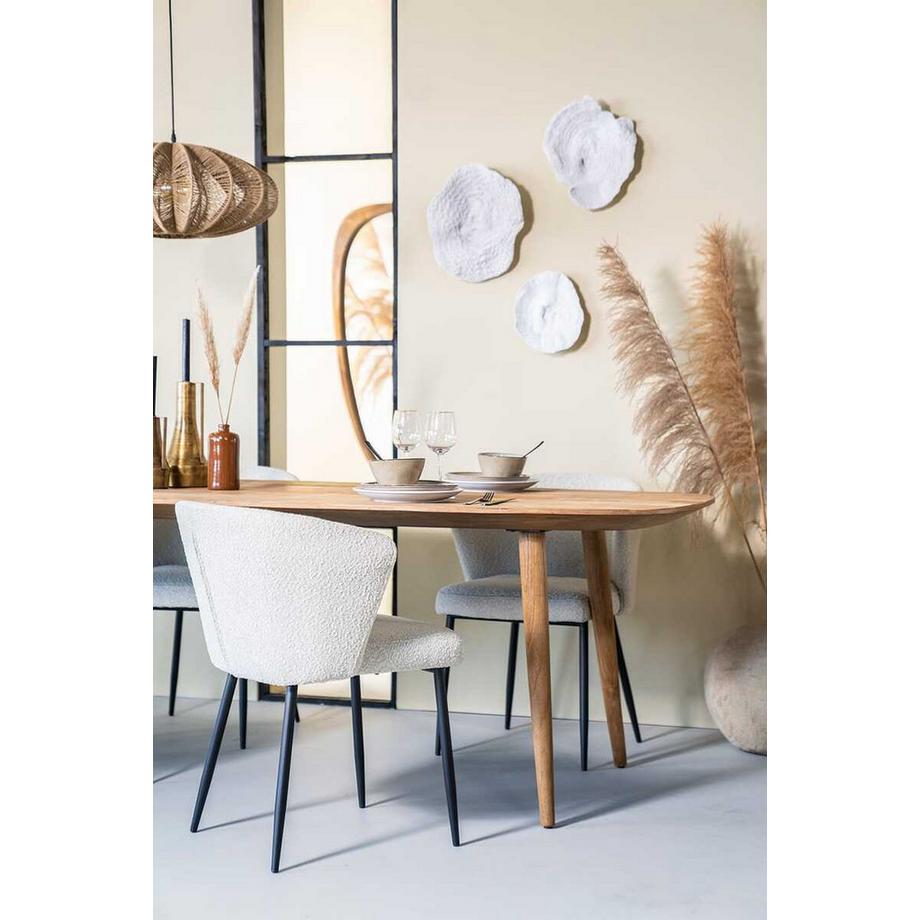 mutoni Table à manger Tabassum 220x100  