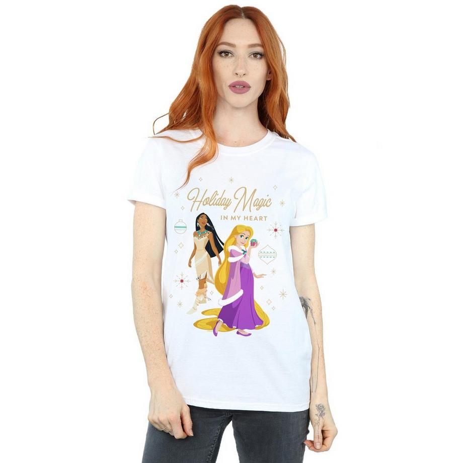 Disney Princess Holiday Magic In My Heart T-Shirt  
