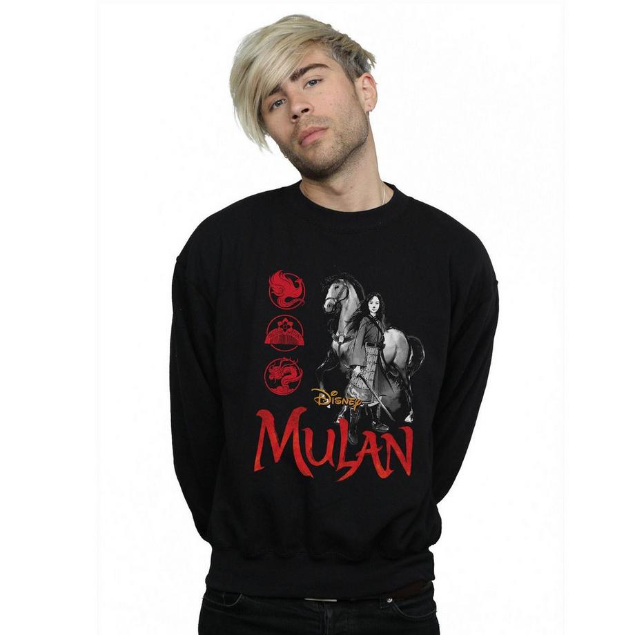 Disney Mulan Sweatshirt Imprimé Graphique  
