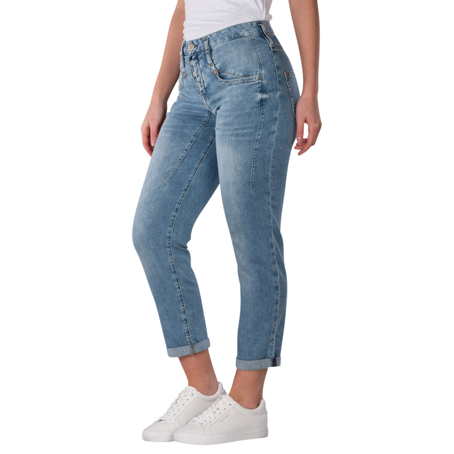 Herrlicher Shyra Tap Boyfriend Jeans Light Denim  
