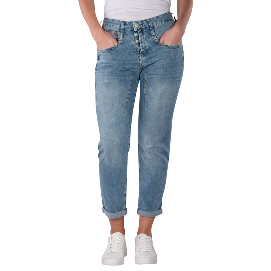 Shyra Tap Jeans Boyfriend Light Denim