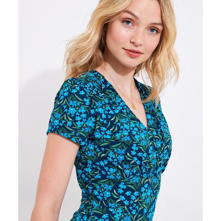 Joe Browns Subtiles geblümtes Wickelkleid  