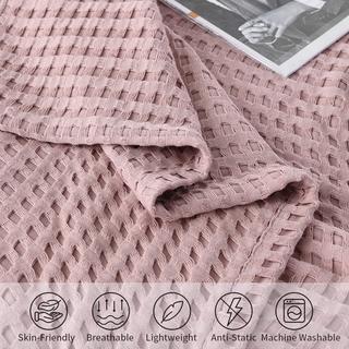 Alopini Coperta in Cotone Piqué a Nido d'Ape  