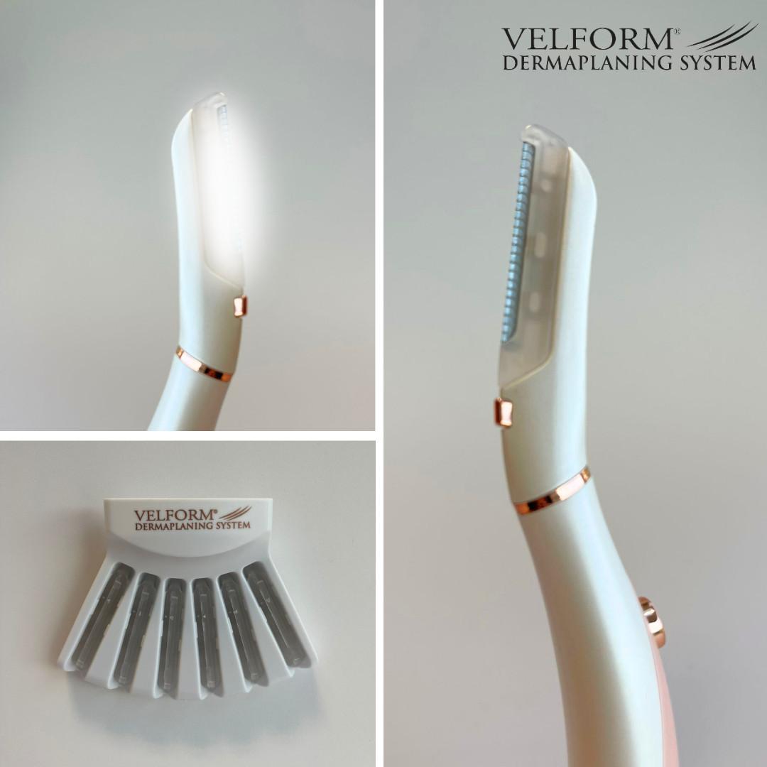 VELFORM Dermaplaning System -Lama per la depilazione del viso  