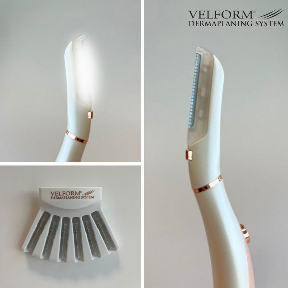 VELFORM Dermaplaning System -Lama per la depilazione del viso  