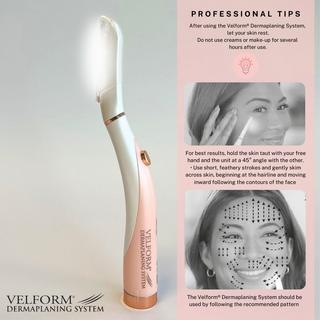 VELFORM Dermaplaning System -Lama per la depilazione del viso  