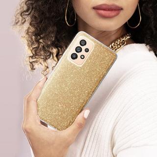 Avizar  Cover Paillette Galaxy A53 5G Oro 