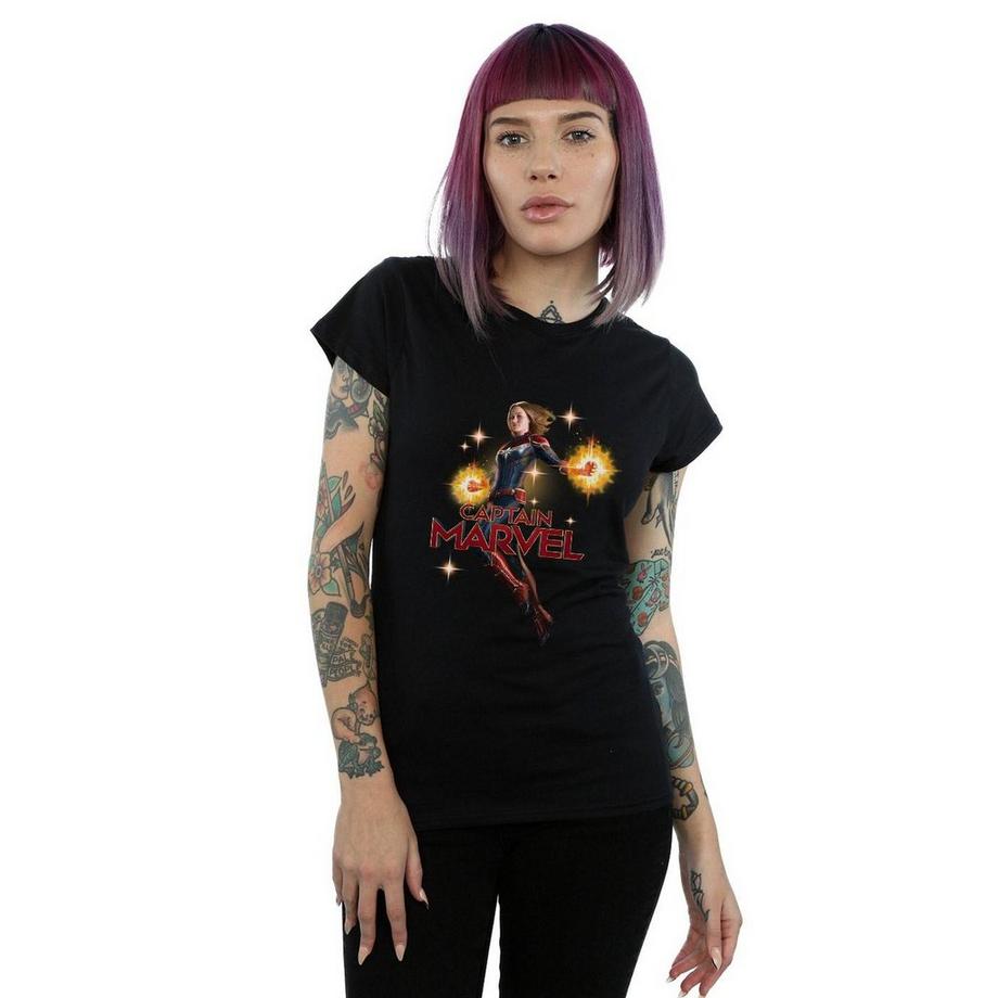 MARVEL Captain Grafikdruck T-Shirt  