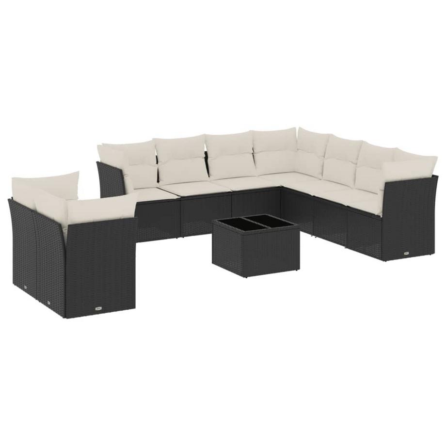 set divano da giardino Polirattan