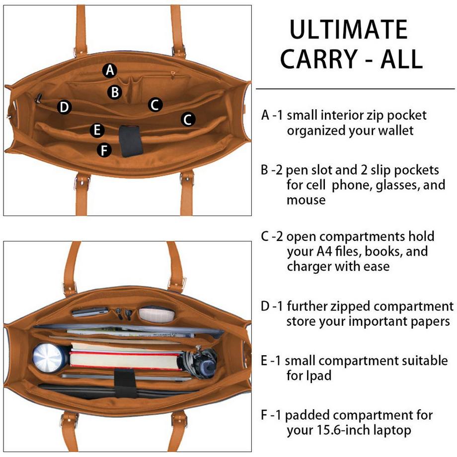 Only-bags.store Grosse Schulter Shopper Tasche für Arbeit  