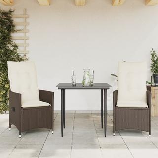 VidaXL Gartensessel verstellbar poly-rattan  