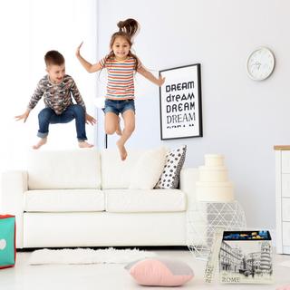 Northix Tabouret vintage avec rangement  