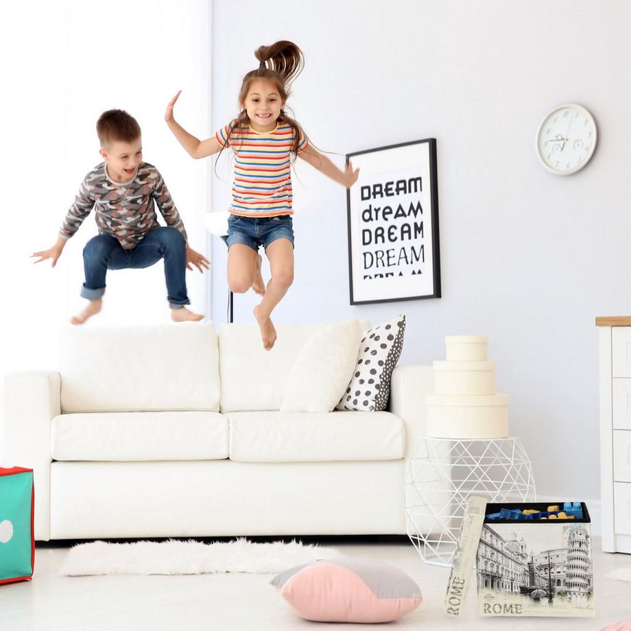 Northix Vintage Hocker mit Stauraum  