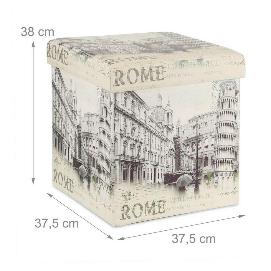 Northix Vintage Hocker mit Stauraum  