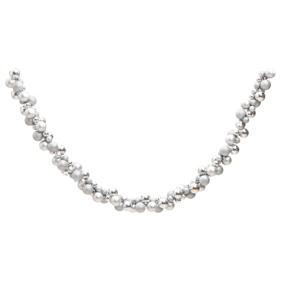 VidaXL  ghirlanda palline di Natale Polistirolo 