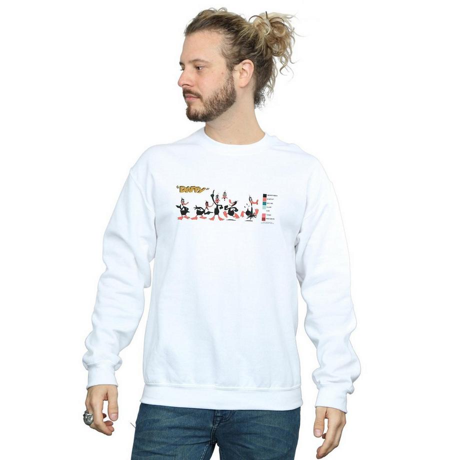 LOONEY TUNES Daffy Duck Sweatshirt Imprimé  