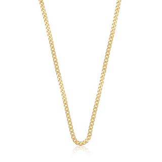 MUAU Schmuck  Collier Panzer Gelbgold 750, 3.2mm, 45cm 
