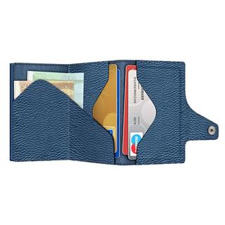 Tru Virtu CLICK & slide Portefeuille Navy Metallic Titan  