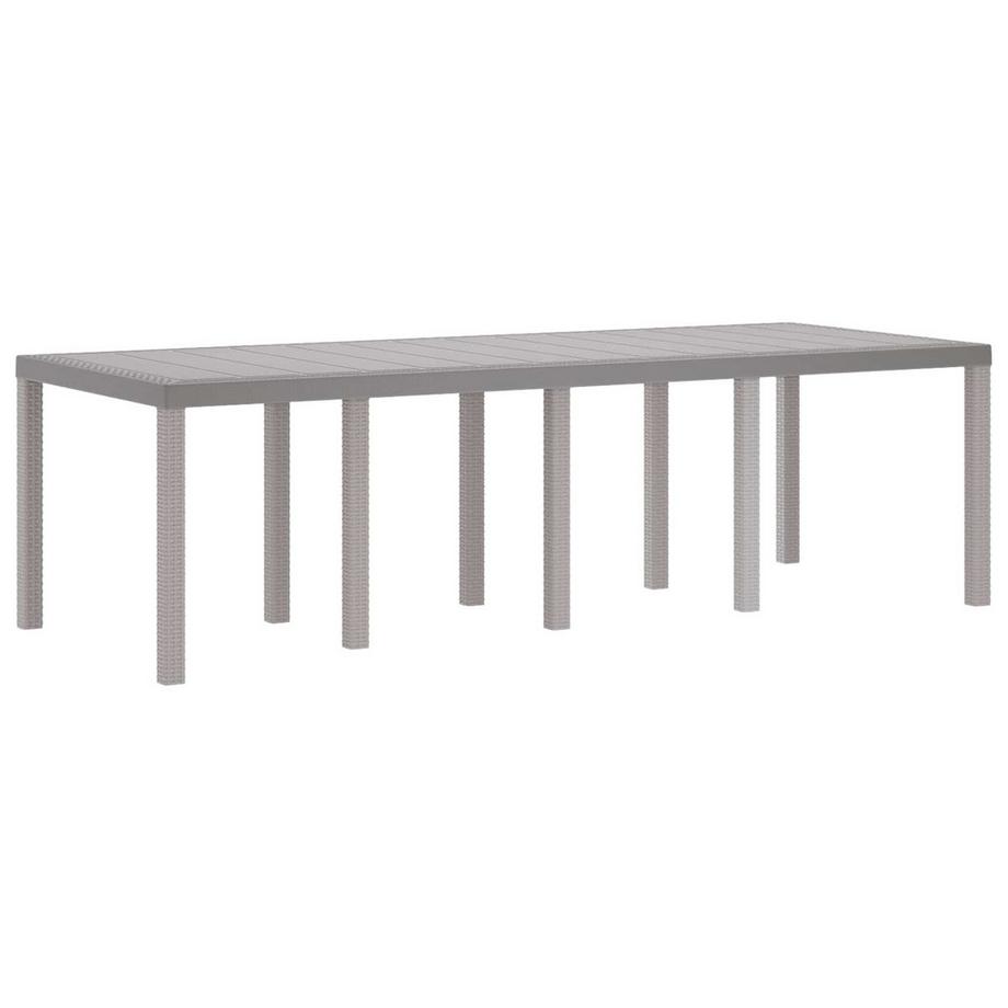 VidaXL Set da Pranzo per Giardino Polipropilene  