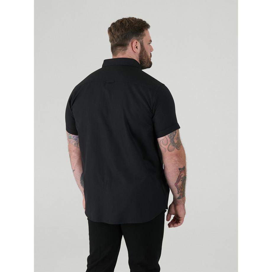 Duke James D555 Hemd Hoch Geschnitten Kurzärmlig  