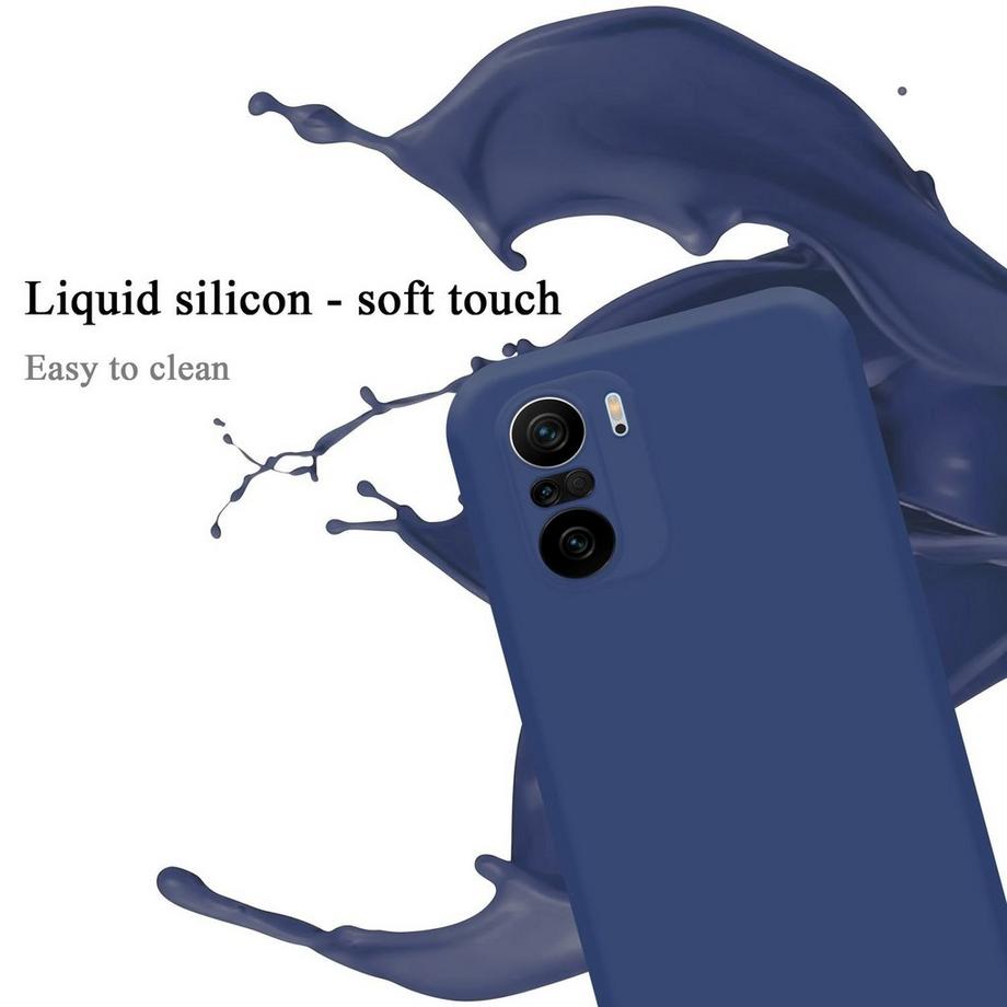 Cadorabo  Hülle für Xiaomi Mi 11i  POCO F3 in LIQUID BLAU - Schutzhülle aus flexiblem TPU Silikon 
