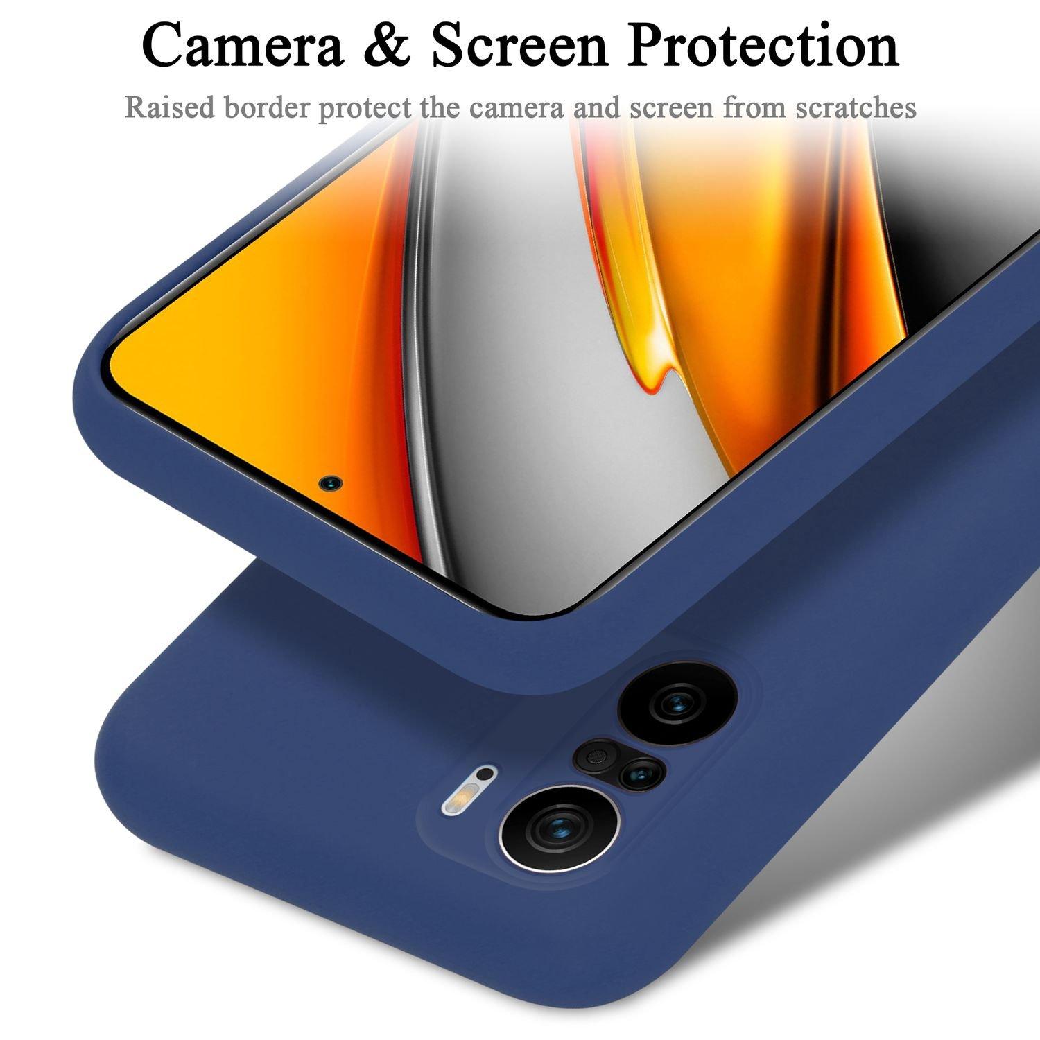 Cadorabo  Housse pour Xiaomi Mi 11i / POCO F3 en LIQUID BLUE - Coque de protection en silicone TPU flexible 