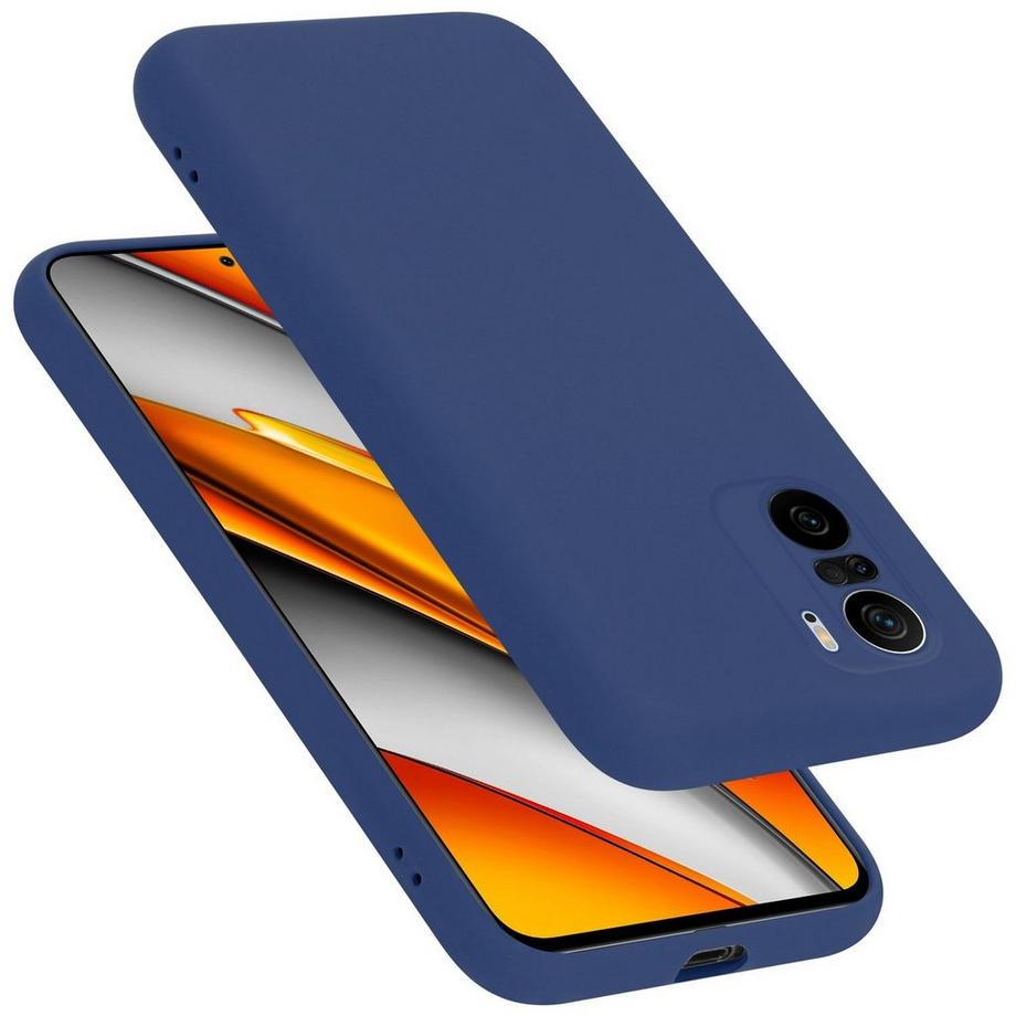 Cadorabo  Hülle für Xiaomi Mi 11i  POCO F3 in LIQUID BLAU - Schutzhülle aus flexiblem TPU Silikon 