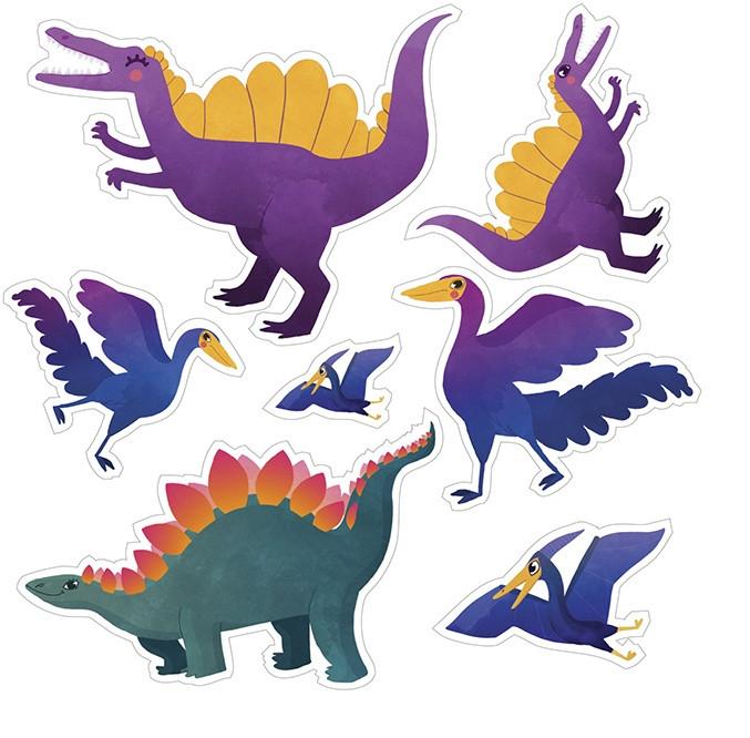 Clairefontaine  Clairefontaine Stick Story, Dinosaures 