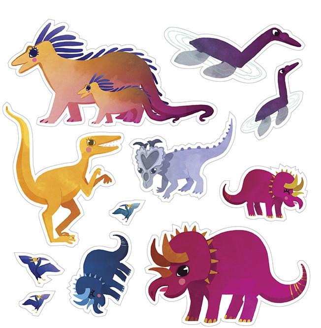 Clairefontaine  Clairefontaine Stick Story, Dinosaures 