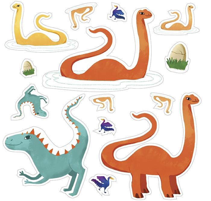 Clairefontaine  Clairefontaine Stick Story, Dinosaures 