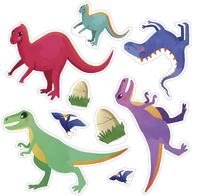 Clairefontaine  Clairefontaine Stick Story, Dinosaures 