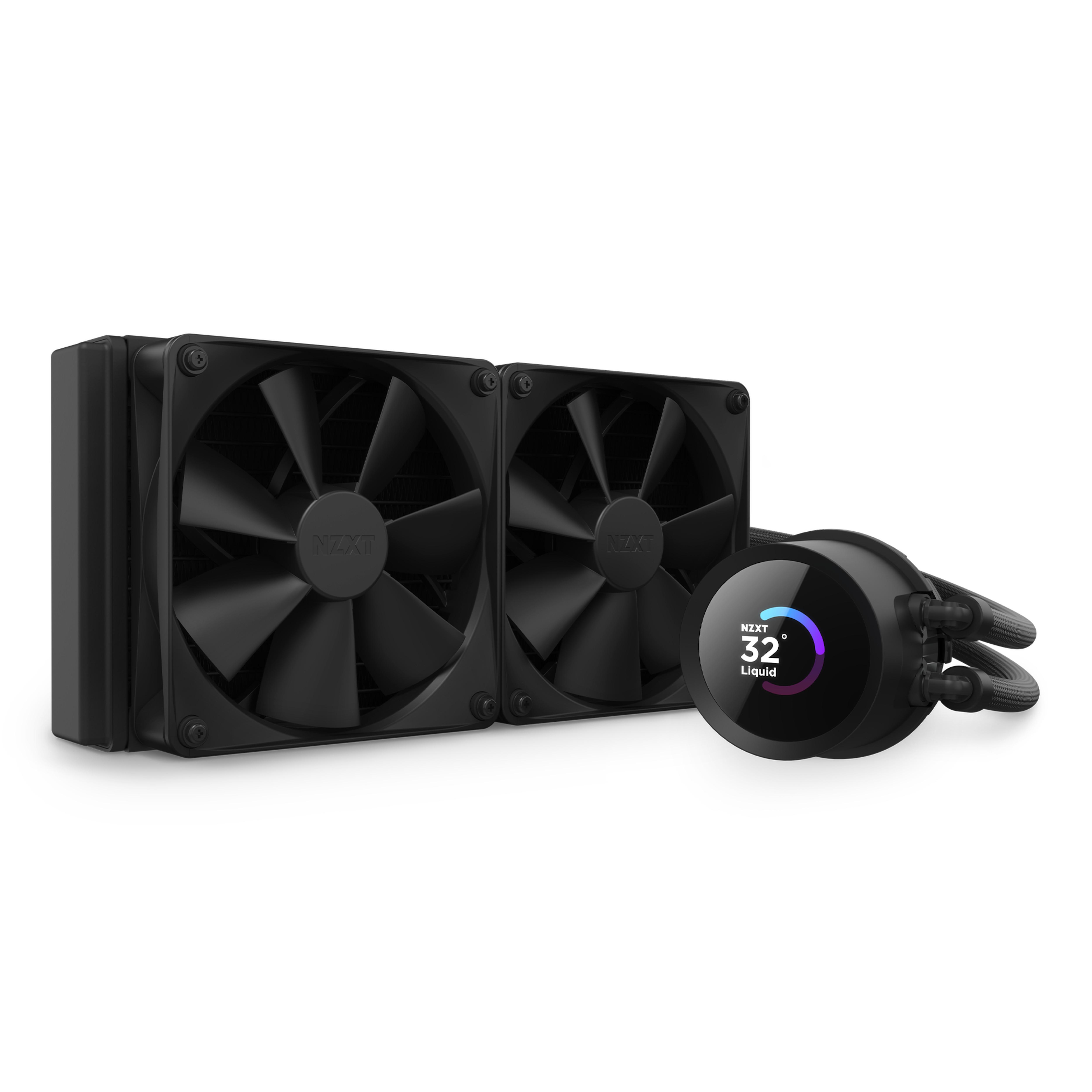 NZXT  Kraken 240 Prozessor All-in-One-Flüssigkeitskühler 12 cm Schwarz 1 Stück(e) 