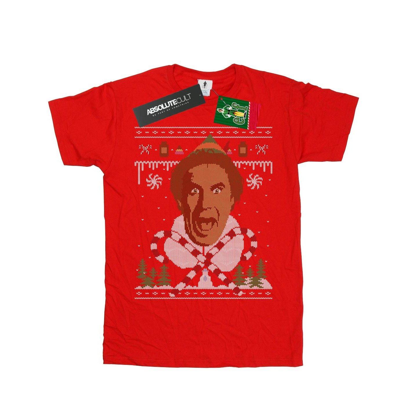 Elf  Christmas Fair Isle TShirt 