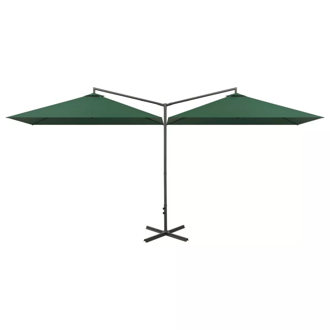 VidaXL - parasole, One Size, Verde