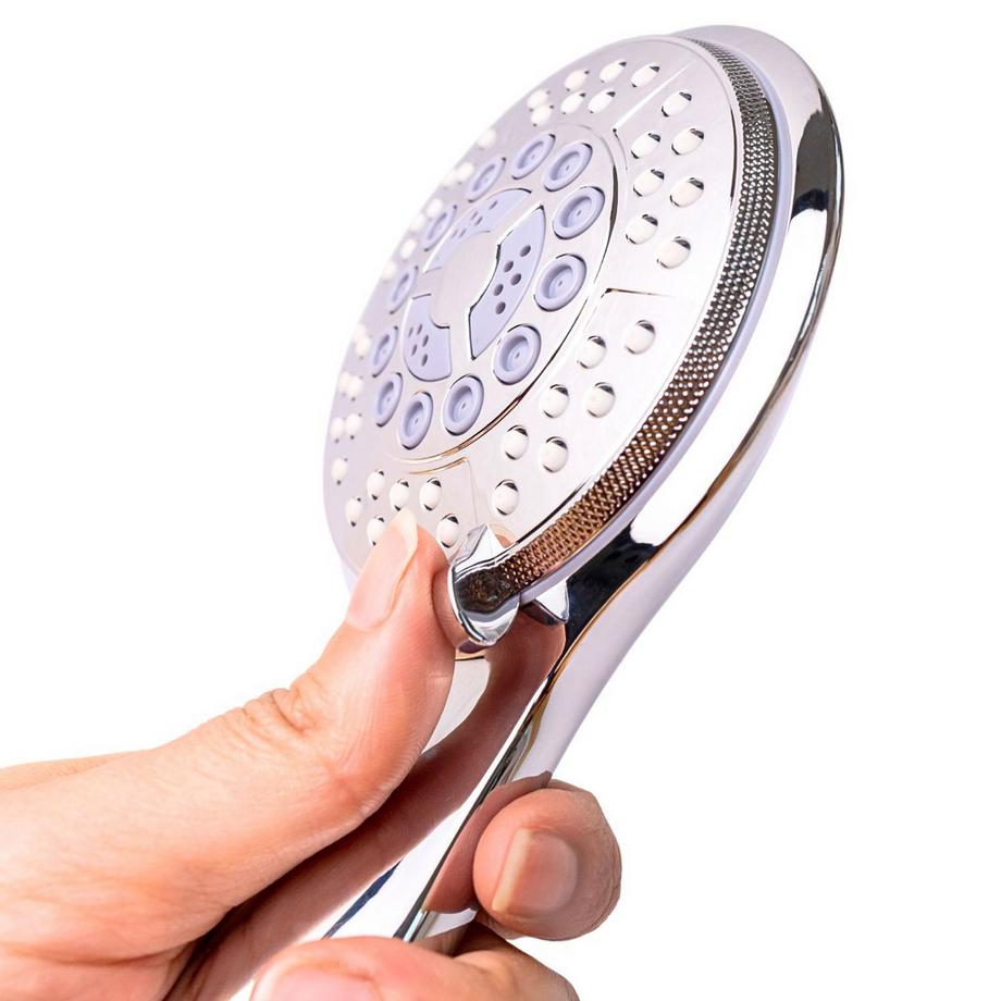 Intirilife Duschkopf Handbrause mit 5 Funktionen  