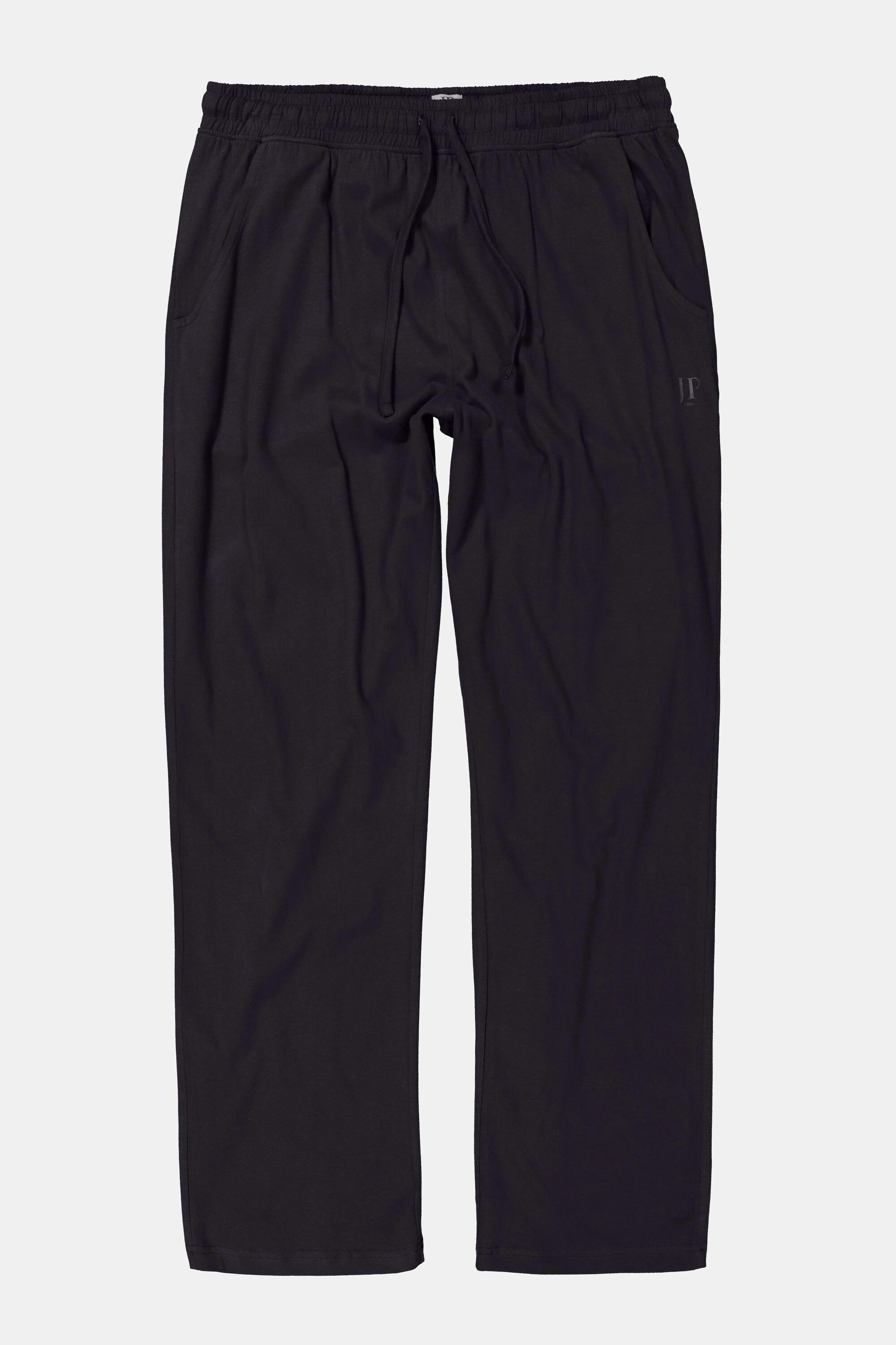 JP1880  Pantalon de pyjama Homewear à taille élastique noir 