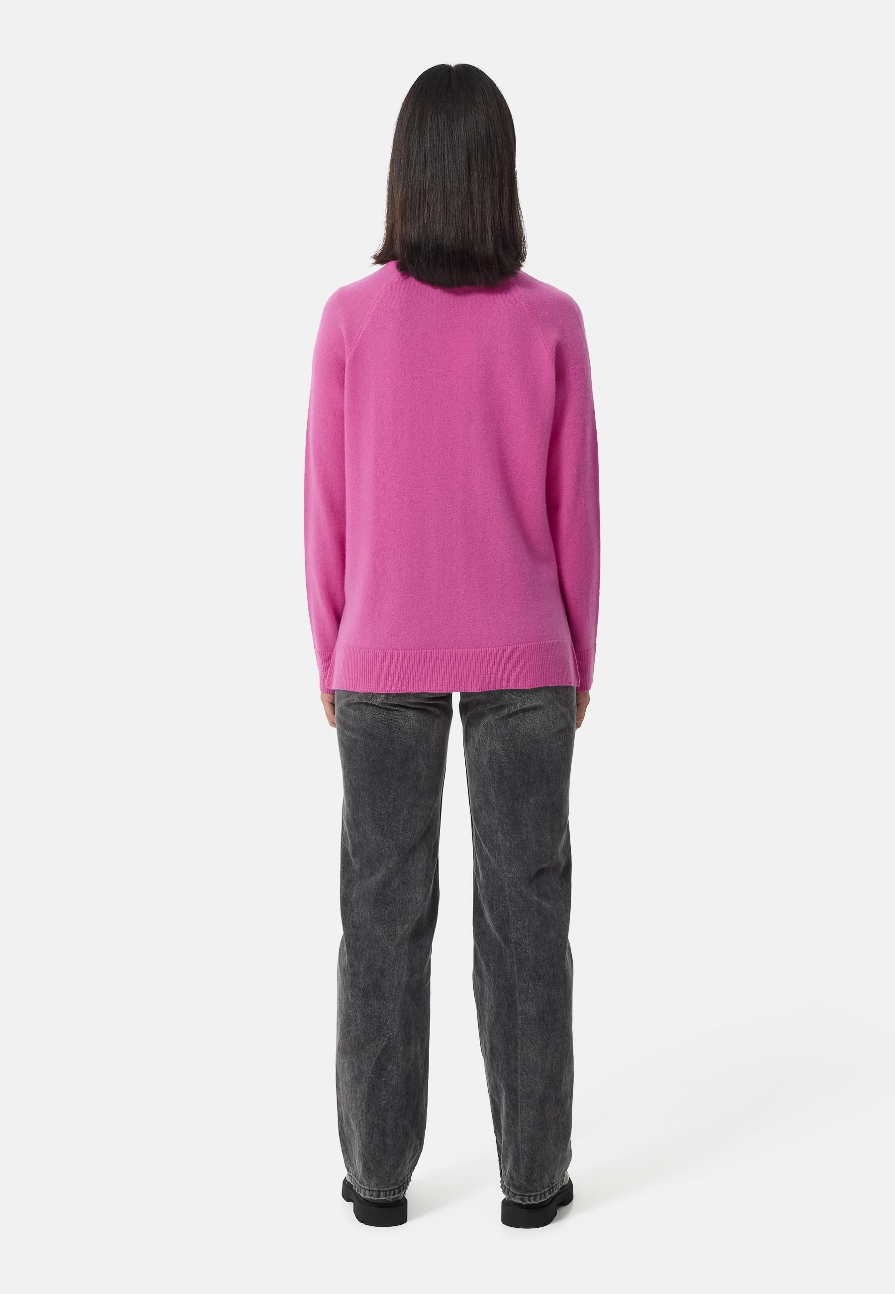 CASH-MERE.CH Pull avec fentes latérales  