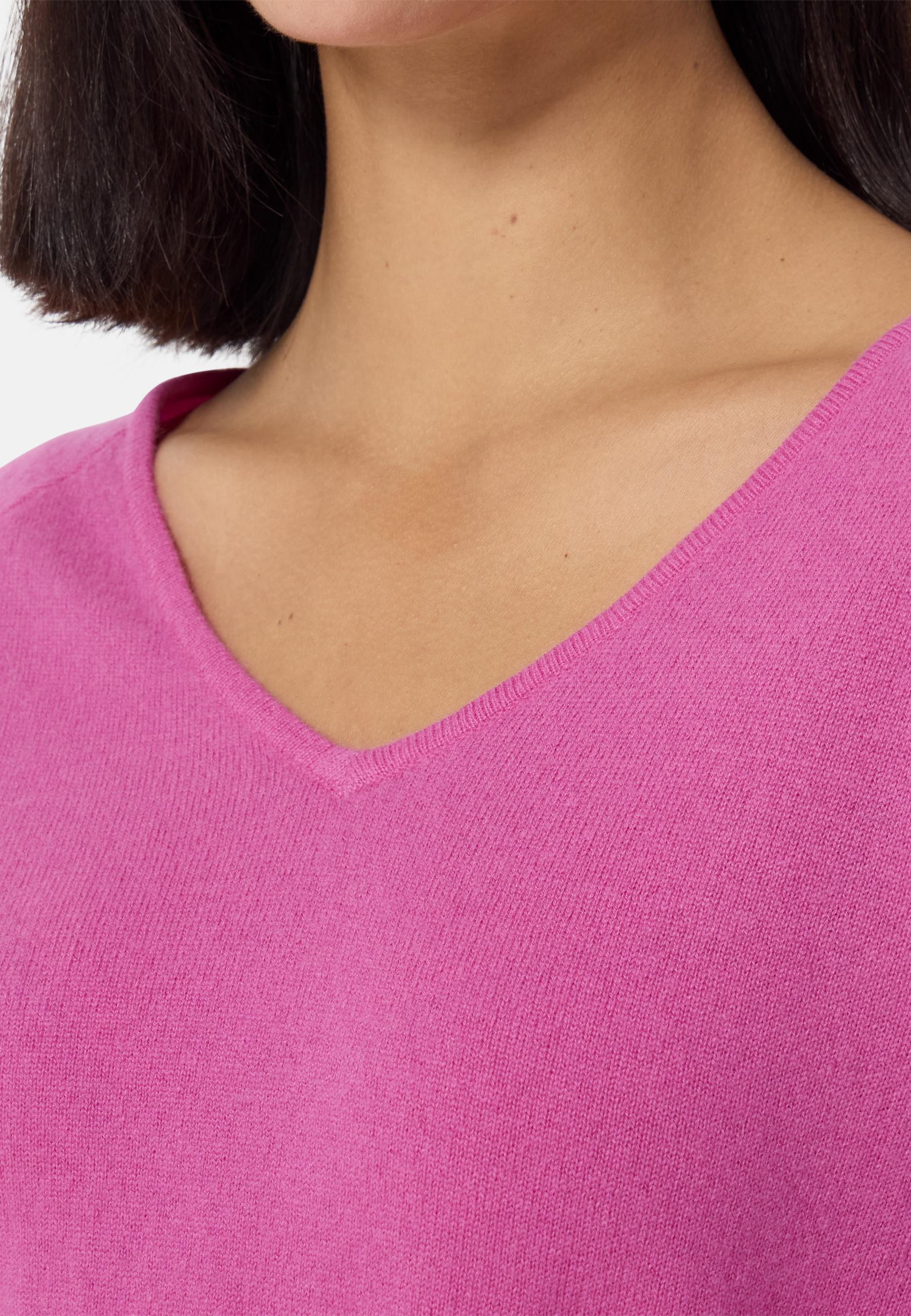 CASH-MERE.CH Pull avec fentes latérales  