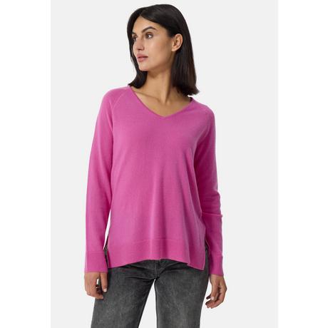 CASH-MERE.CH Pull avec fentes latérales  