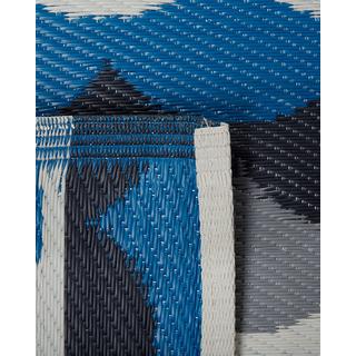 Beliani Outdoorteppich aus Polypropylen Klassisch BELLARY  