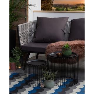 Beliani Outdoorteppich aus Polypropylen Klassisch BELLARY  