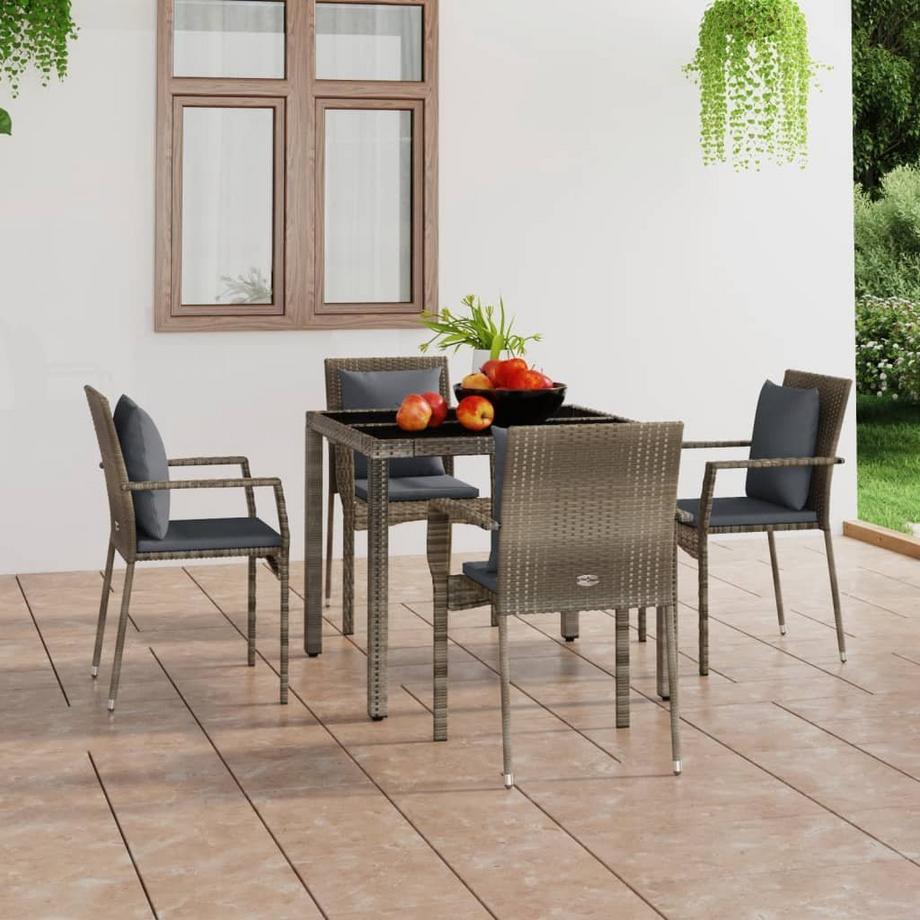 VidaXL Gartenstuhl poly-rattan  