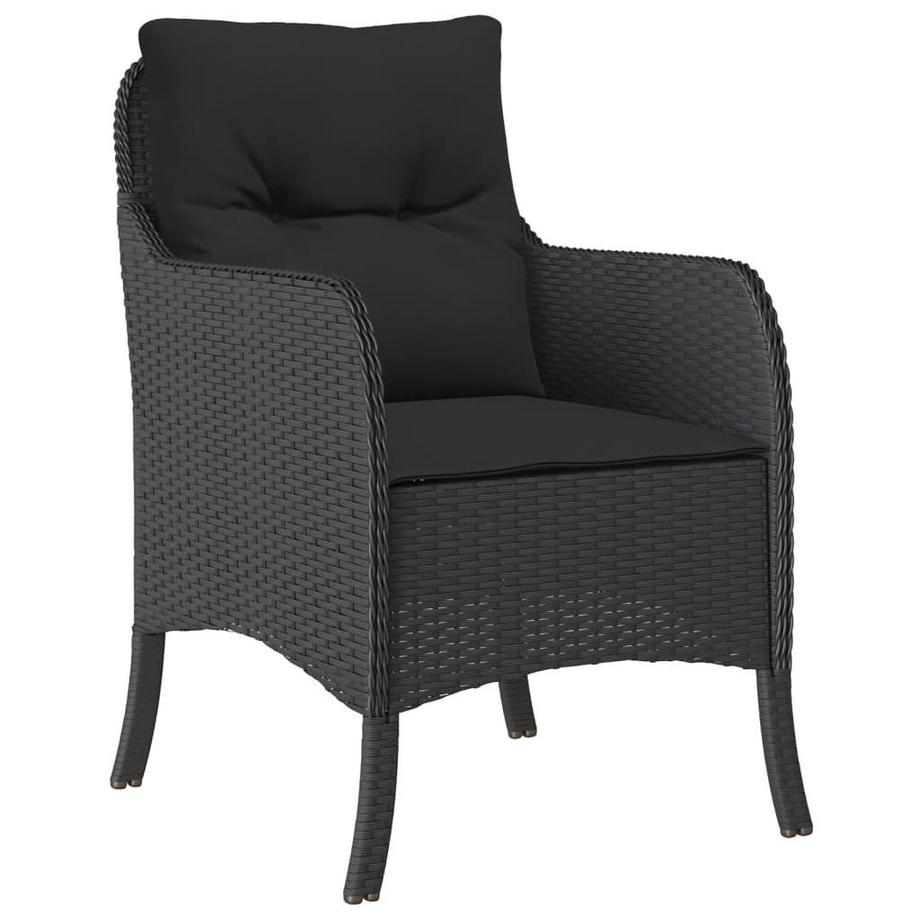VidaXL Ensemble à manger de jardin rotin synthétique  