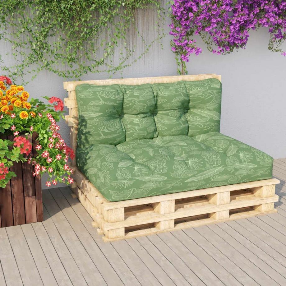 VidaXL Coussin de palette tissu  