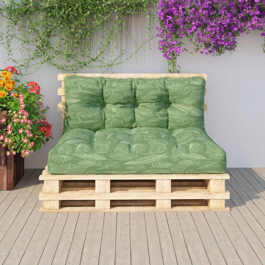 VidaXL Coussin de palette tissu  